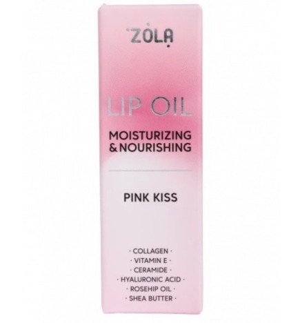 Zola lūpų aliejus pink kiss