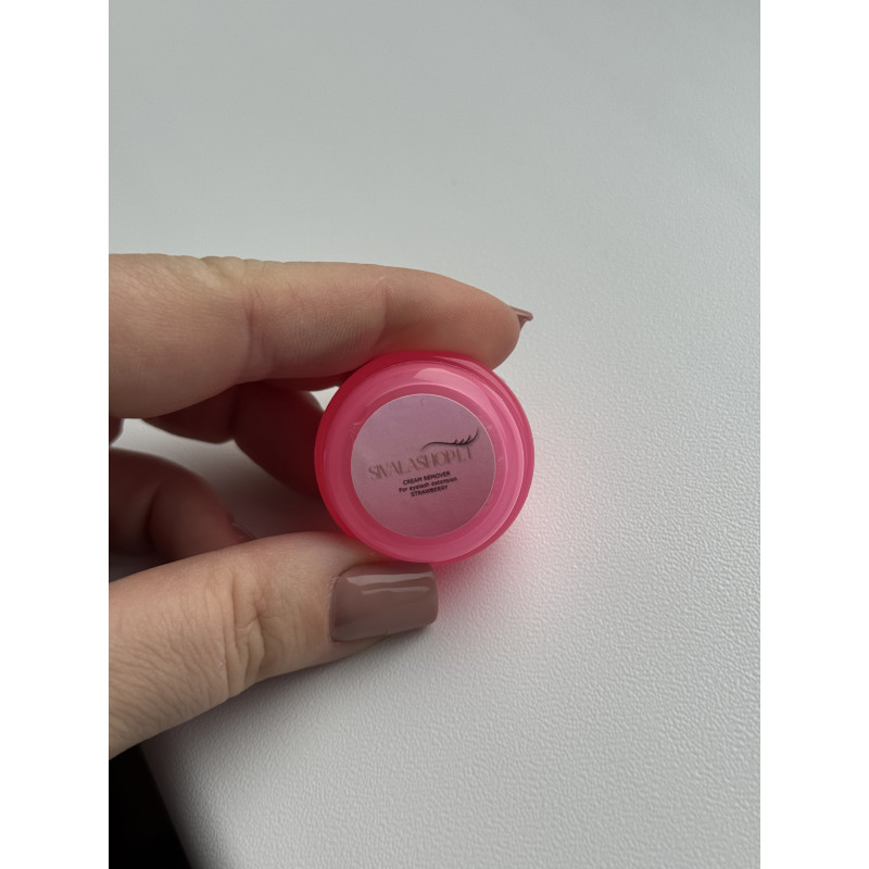 Kreminis blakstienų nuėmėjas,braškė 5gr